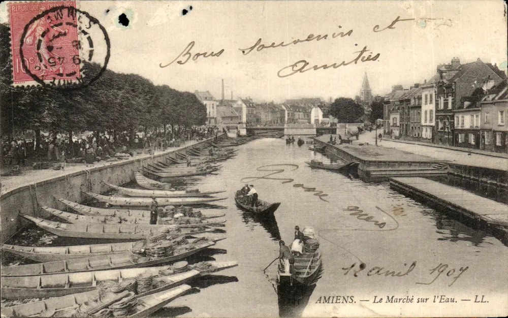 Amiens — Le Marché sur l’Eau — LL. - Frente