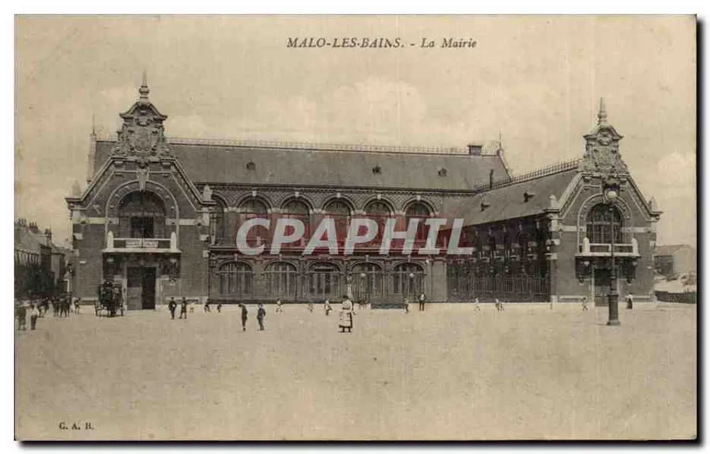 Malo-les-Bains - A Prefeitura — G. A. R. - Frente