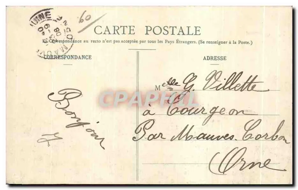 St-LEU-d'ESSERENT — Abside da Igreja — R. Vignon filho, Senlis - Verso