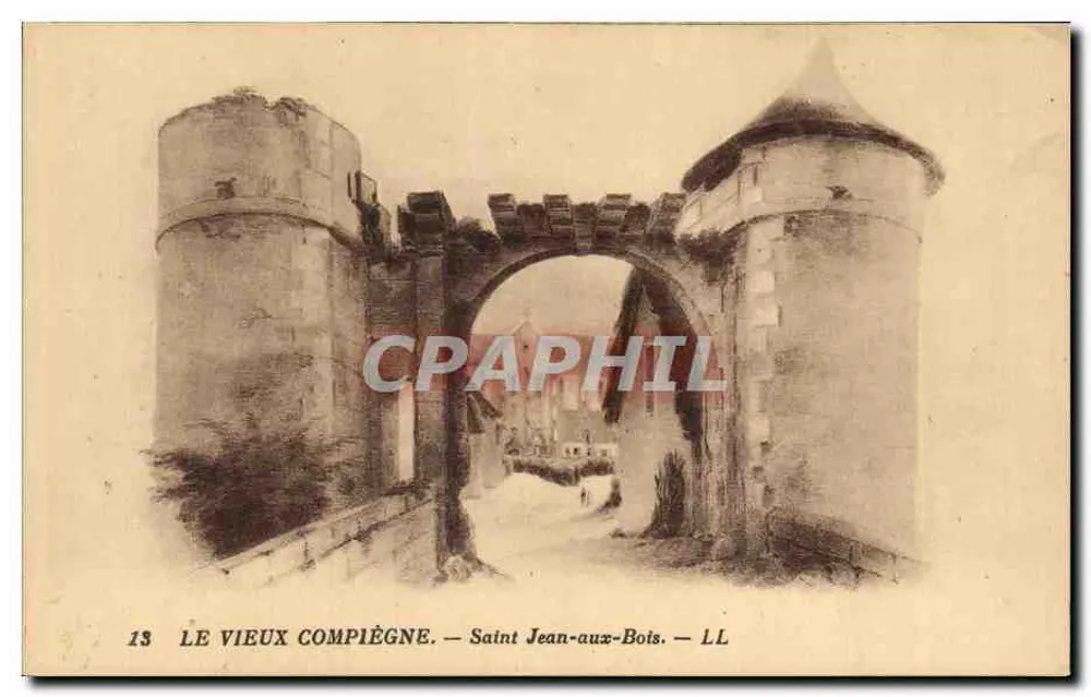 Alt Compiègne — Saint Jean-aux-Bois — LL - Vorderseite