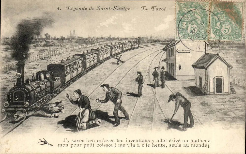 Legende von Saint-Saulge — Der Tacot — Unbekannter Verlag, Seriennummer 4 - Vorderseite