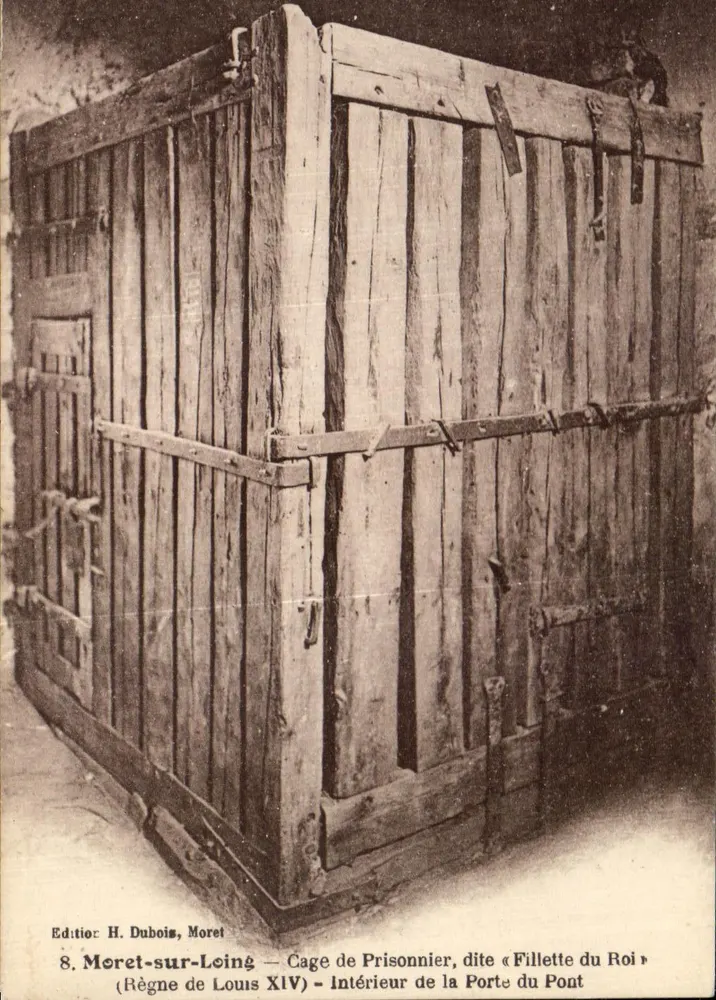 Moret-sur-Loing — Gefängniszelle genannt « Fillette du Roi » — Edition H. Dubois, Moret - Vorderseite
