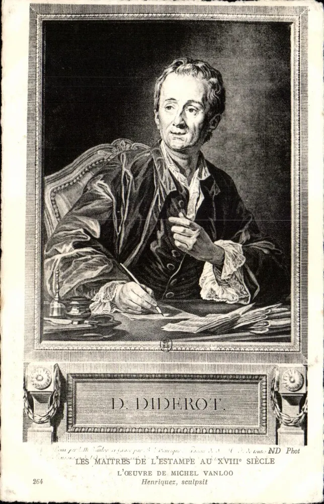 D. DIDEROT — Das Werk von Michel Vanloo — Serie 264 - Vorderseite