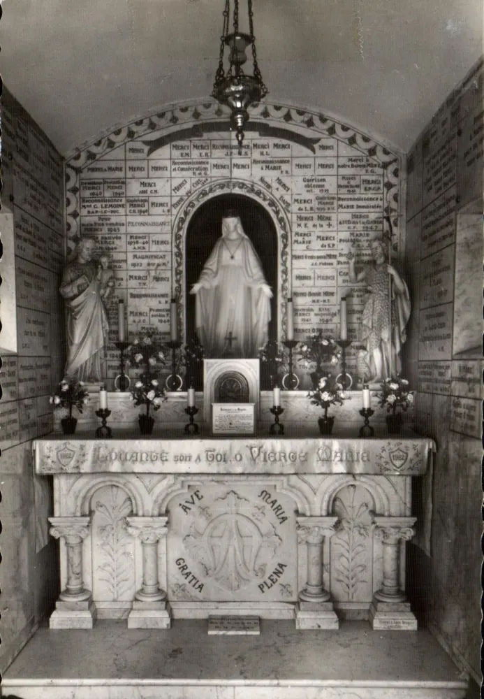 Capela da Virgem em Loublande — Casa do Sagrado Coração — Editor Gaby, Nantes - Frente