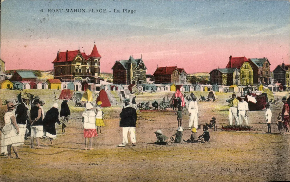 Fort-Mahon-Plage - A Praia — editor Bait. Margot, n°6 - Frente