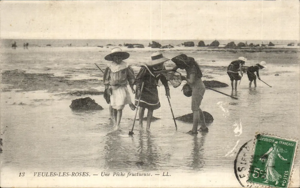 Veuves-les-Roses — Eine fruchtbare Fischerei — LL. - Vorderseite