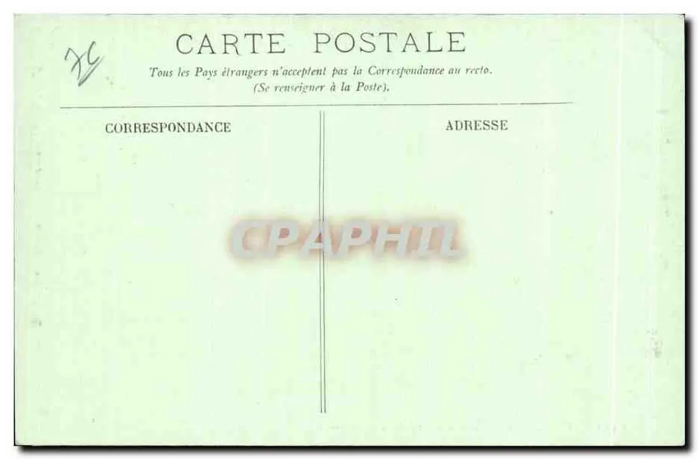 Le Havre — O Boulevard de la Hève — LL. n°219 - Verso