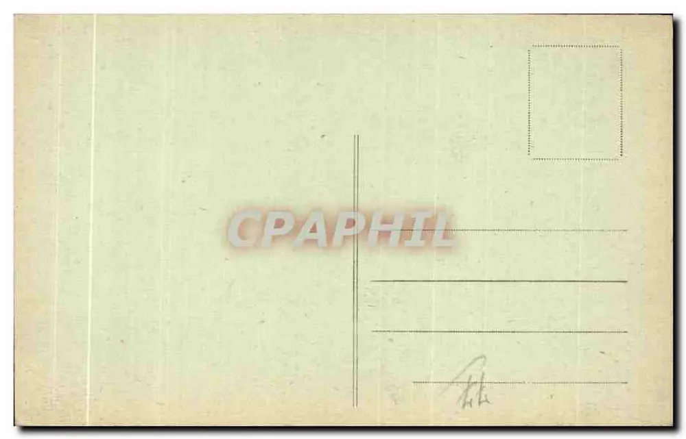 Innenansicht der Kirche Notre-Dame — Das Schwert von Johann Ohne-Furcht — Künstlerische Sammlung L. V. — M. Beaudoin, Verlag, Montereau - Rückseite