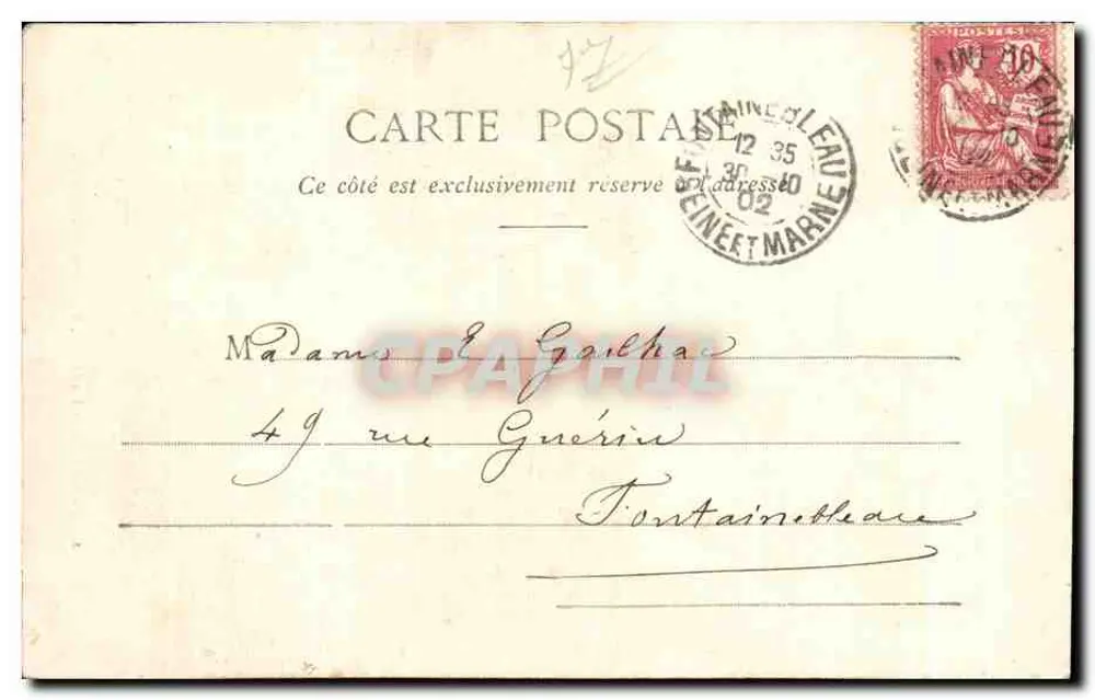 Barbizon — Un Roble, Cruce del Bas Breau — André B. - Reverso