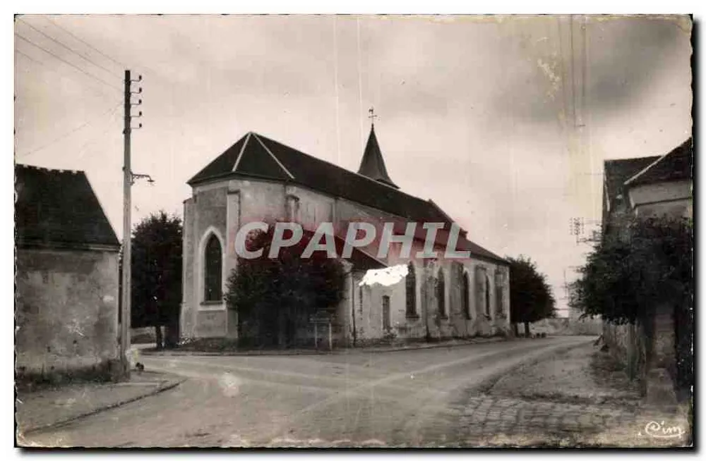 Neufmontiers-les-Meaux — Kirche — Photographie von M. Mâcon - Vorderseite