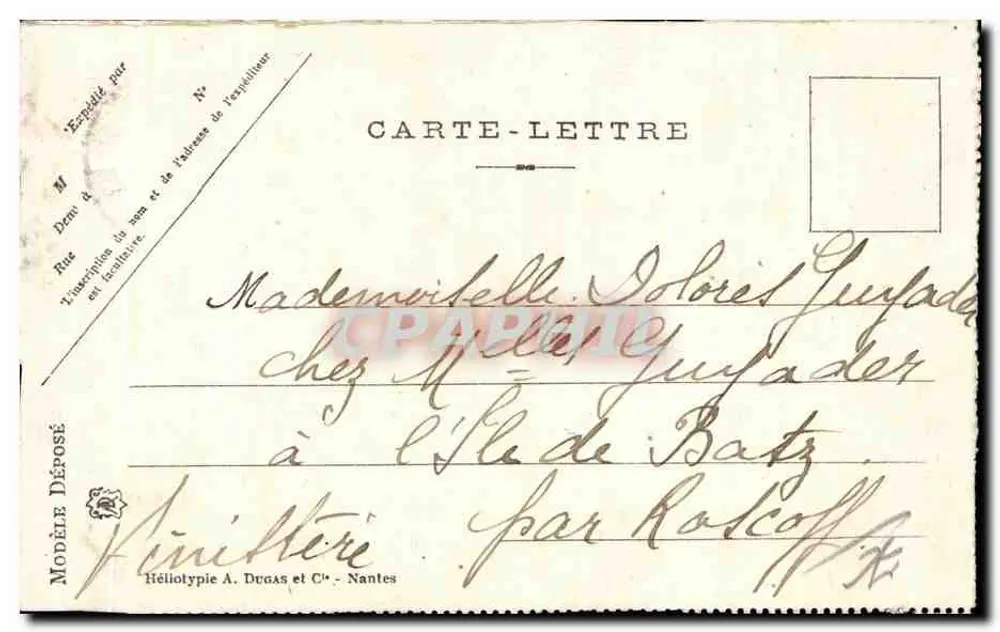 Le Havre — Salon de "La Provence" - Rückseite