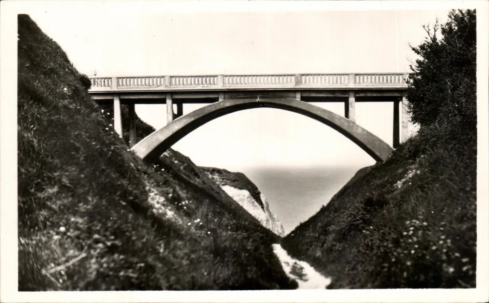 Berneval-sur-Mer — O Novo Ponte — E. Delapage, Lille - Frente