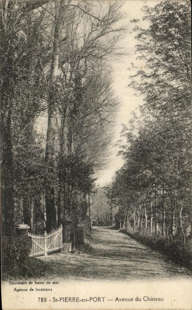 St-PIERRE-en-PORT — Avenue du Château — Vermietungsbüro - Vorderseite