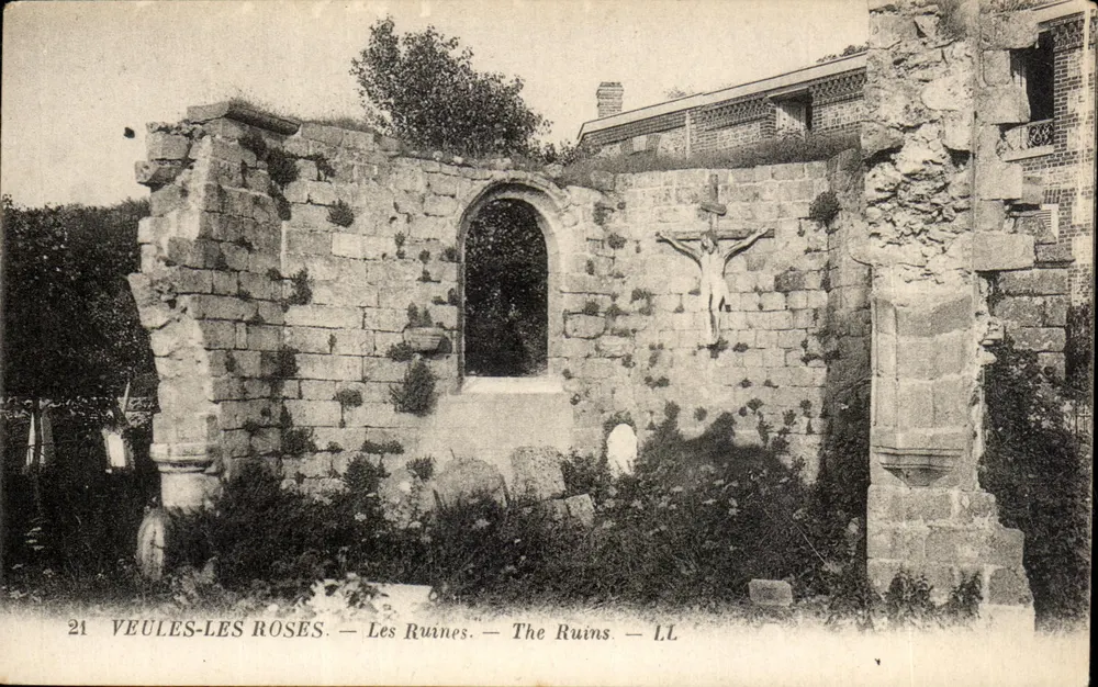 Veuves-les-Roses — Die Ruinen — LL - Vorderseite