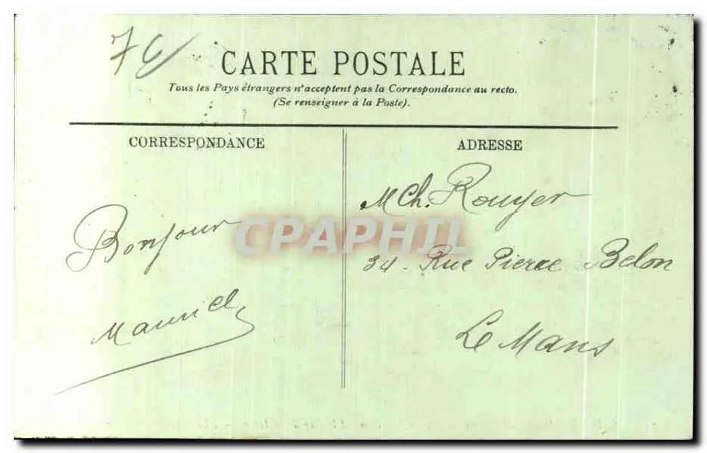 Sainte-Adresse — Der maritime Boulevard und der Cap de la Hève — LL. - Rückseite