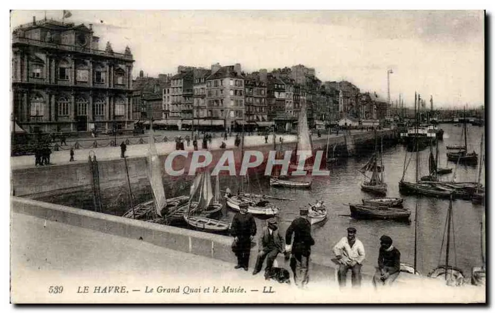 Le Havre — Le Grand Quai und das Museum — LL - Vorderseite