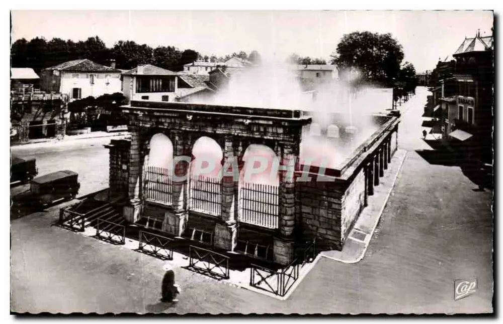 डैक्स - गर्म पानी की फॉन्टेन - प्रकाशक Réal-Photo, संख्या 95 - आगे