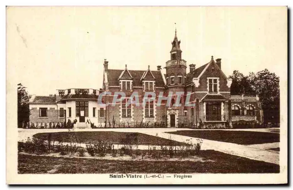 Saint-Viatre (L.-et-C.) — Frogrèses — Castelo - Frente