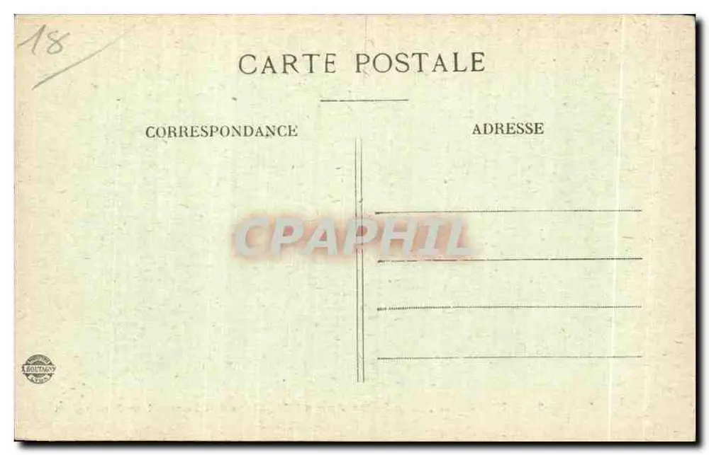 Noirlac, in der Nähe von Saint-Amand-Montrond (Cher) — Die Geschäfte — Edition Baudry, Nr. 228 - Rückseite