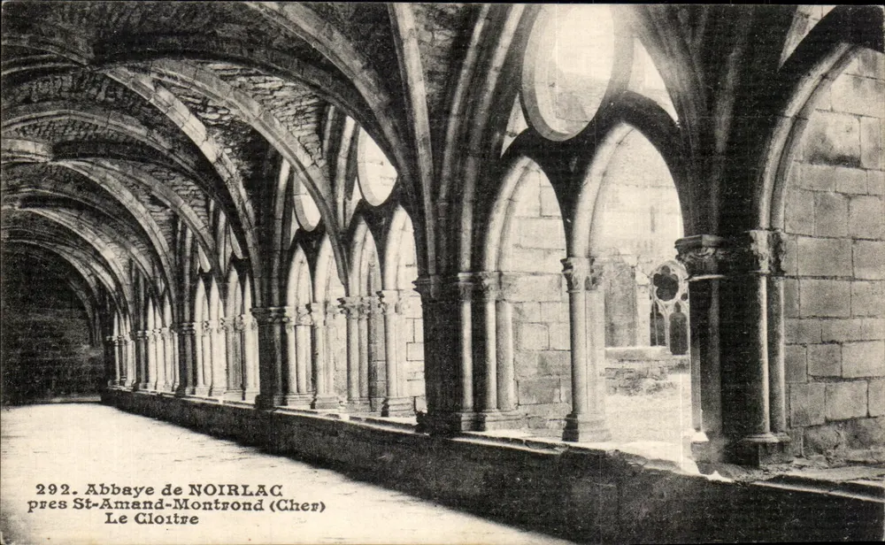 Abbaye de NOIRLAC — Le Cloître — éditeur BEC, n° 292 - Recto