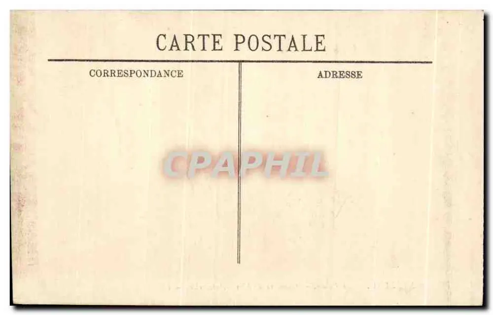 Fontainebleau — Das Schloss — Zimmer von Marie-Antoinette — LL. — n°76 - Rückseite