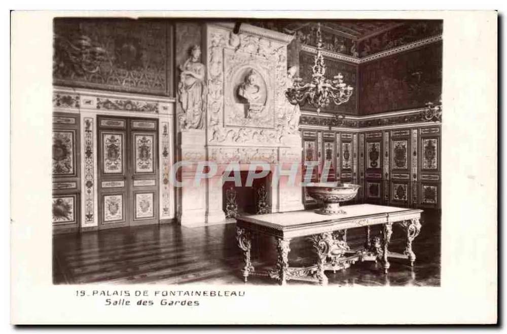 Schloss Fontainebleau — Wachraum — Verlag: Palast der Louvre-Museen, Paris - Vorderseite