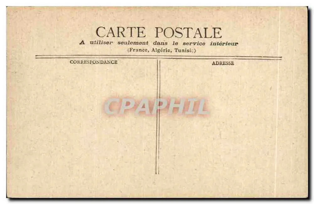 Fontainebleau — Grande Galerie — Verlag nicht sichtbar - Rückseite