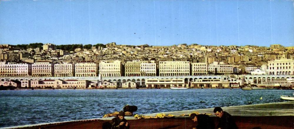 Algerien — Seefront aus Sicht der Mole — Verlag ATA PHOTO, Nr. 2 - Vorderseite