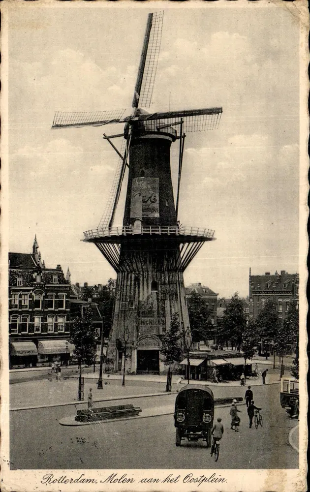 Rotterdam. Molen aan het Oostplein — Verlag Weenenk & Snel, den Haag, n° 216 - Vorderseite