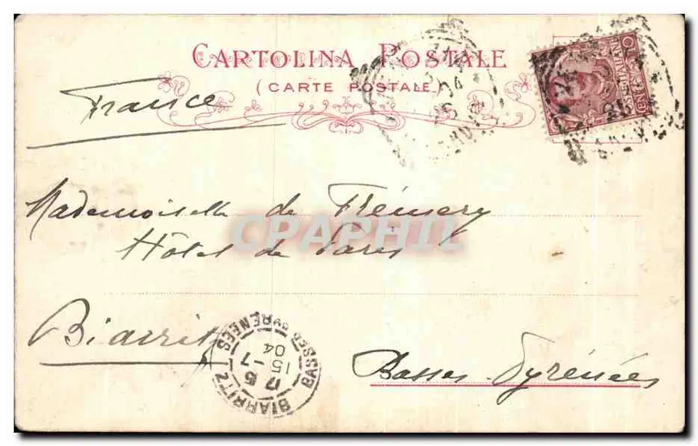 Palácio Ducal — Veneza — Carta Postal - Verso