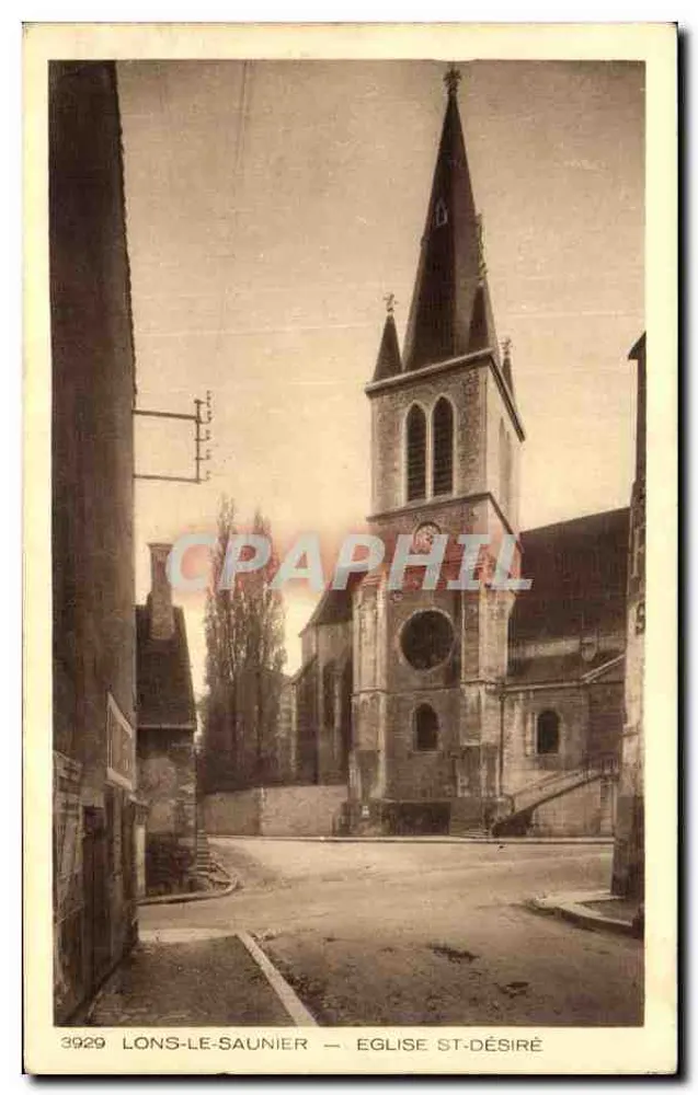 Lons-le-Saunier — Igreja de São Désiré - Frente