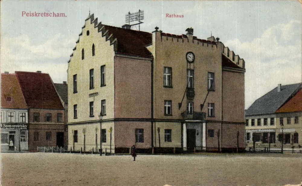 Peiskretscham — Municipio — Editore Hans Marx - Recto