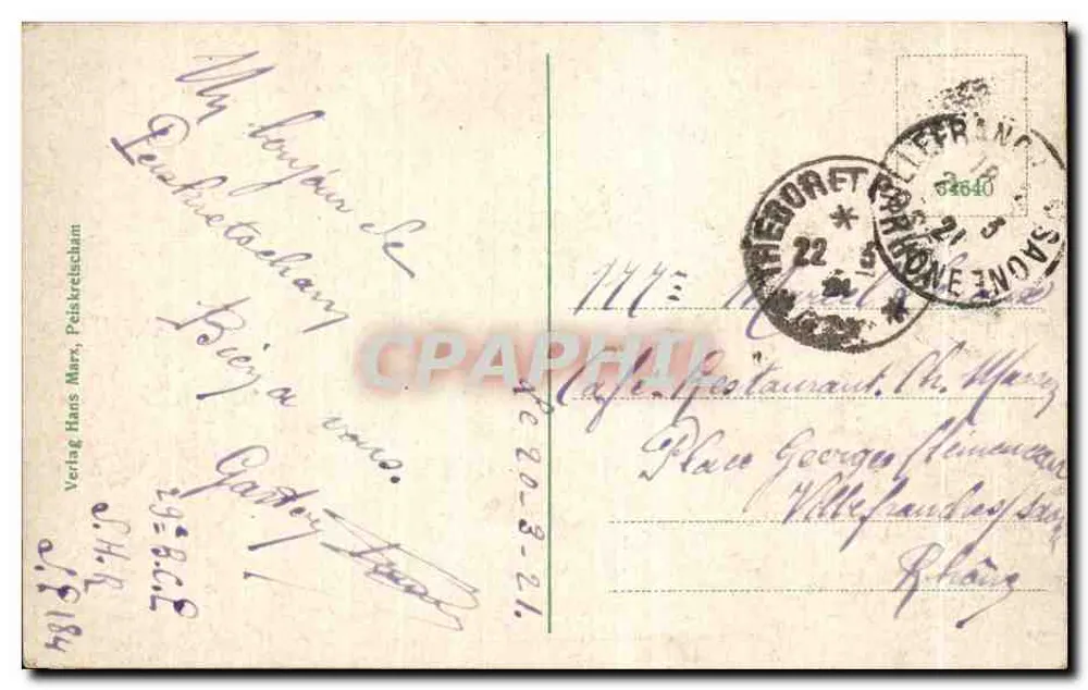 Peiskretscham — Municipio — Editore Hans Marx - Verso