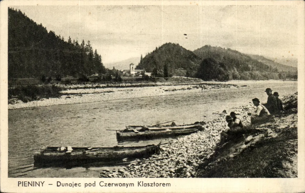 Pieniny – Dunajec unter dem Roten Kloster — Verlag Naßlad, P. Kr. zasstrzeżone - Vorderseite