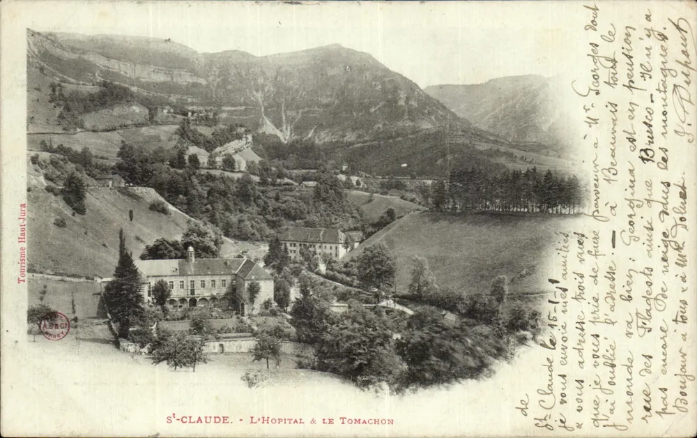 S'CLAUDE - L'HOPITAL & LE TOMACHON — Tourismus Haut-Jura - Vorderseite