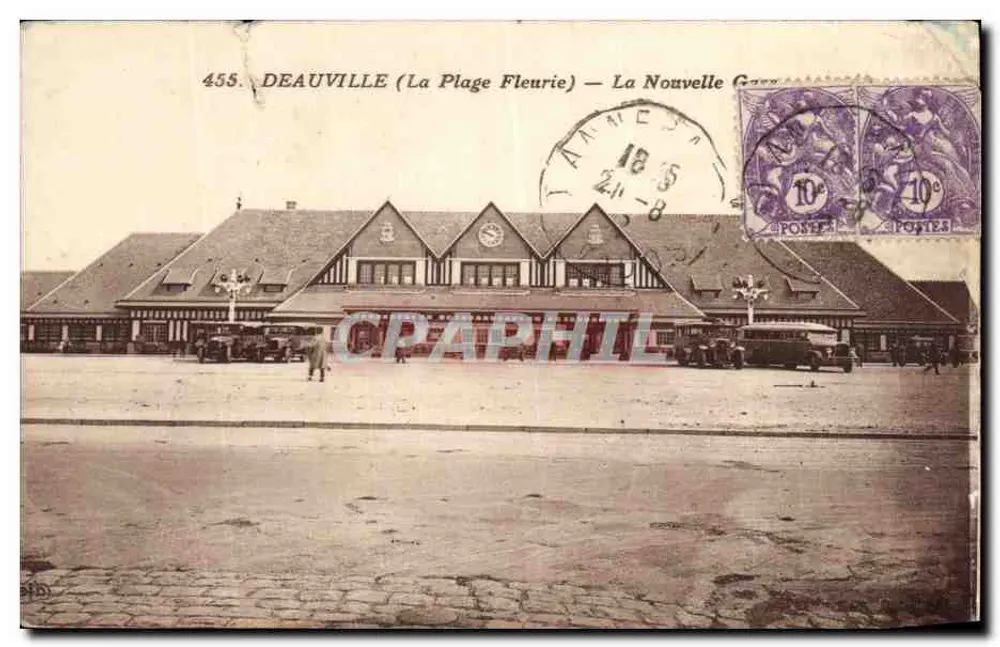 Deauville (Die Blühende Strände) — Die Neue Bahnhof — Verlag: Deauville, Nr. 455 - Vorderseite