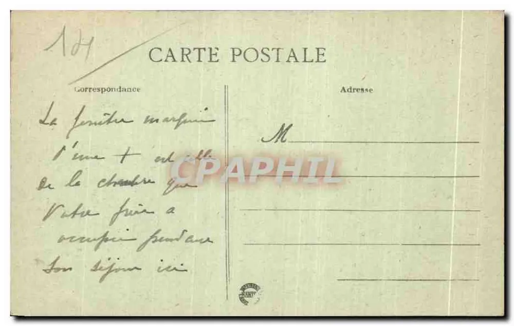 HONFLEUR - O Novo Hospital — S.B. — n°39 - Verso