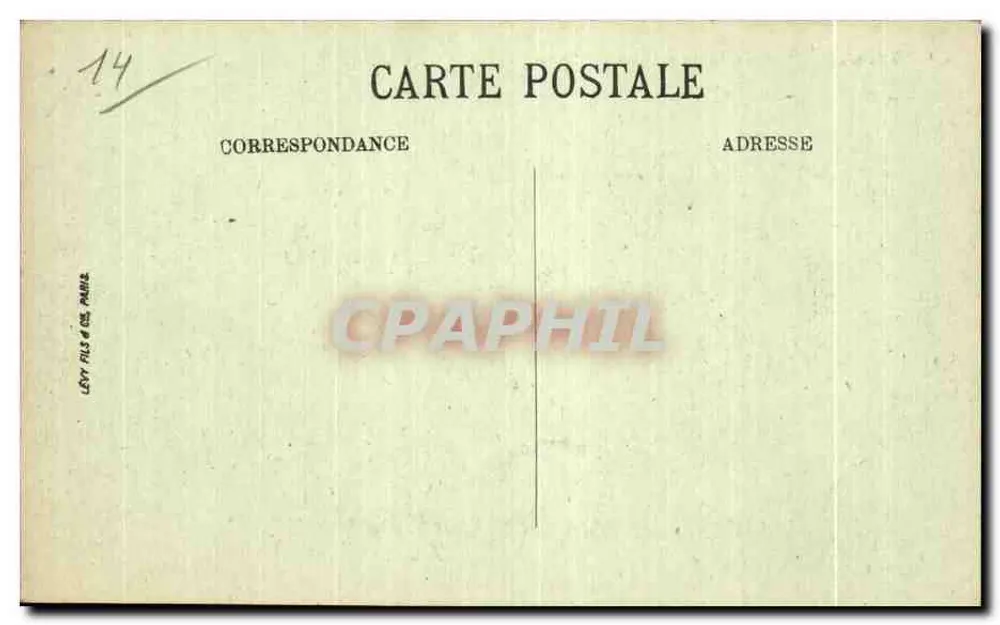 Trouville — Das Boot und der Casino-Platz — LL - Rückseite