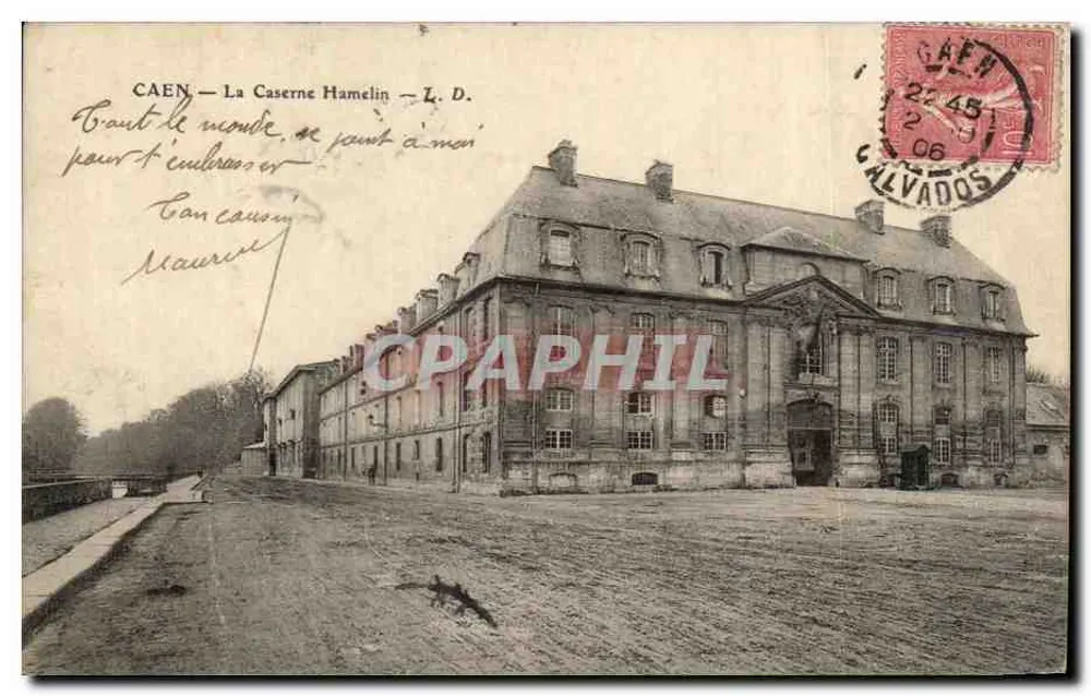 CAEN — A Caserna Hamelin — L. D. - Frente