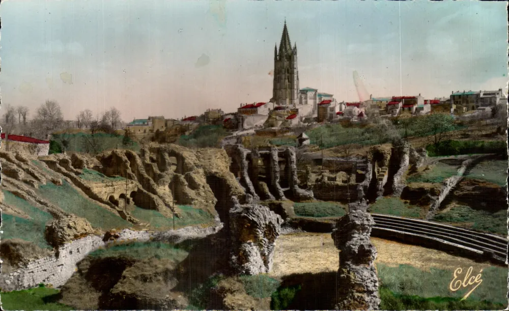 Saintes (Charente-Maritime) — Die Arenen — Verlag Elcé - Vorderseite