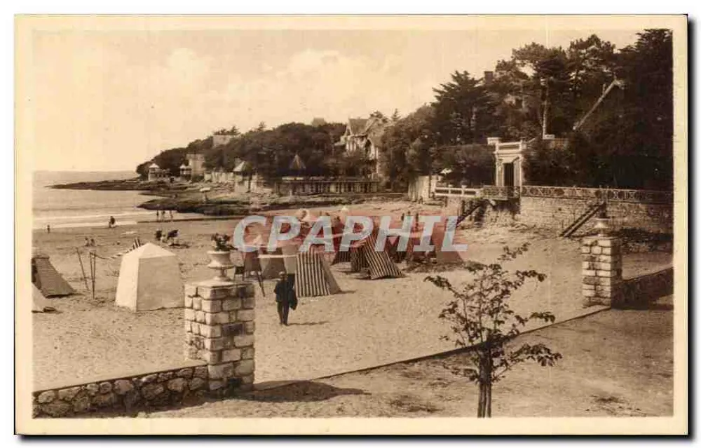 Saint-Palais-sur-Mer — La Plage et la Pointe Nord — Bloc frères, Bordeaux - Frente