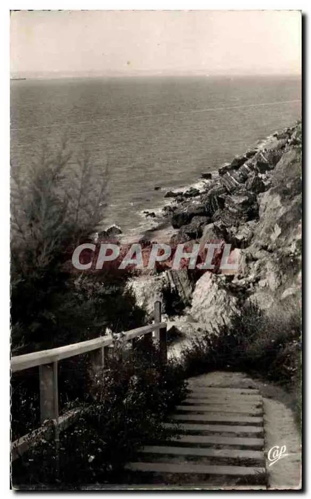 Hennequeville — A descida para a praia — Cie des Arts Photographiques - Frente