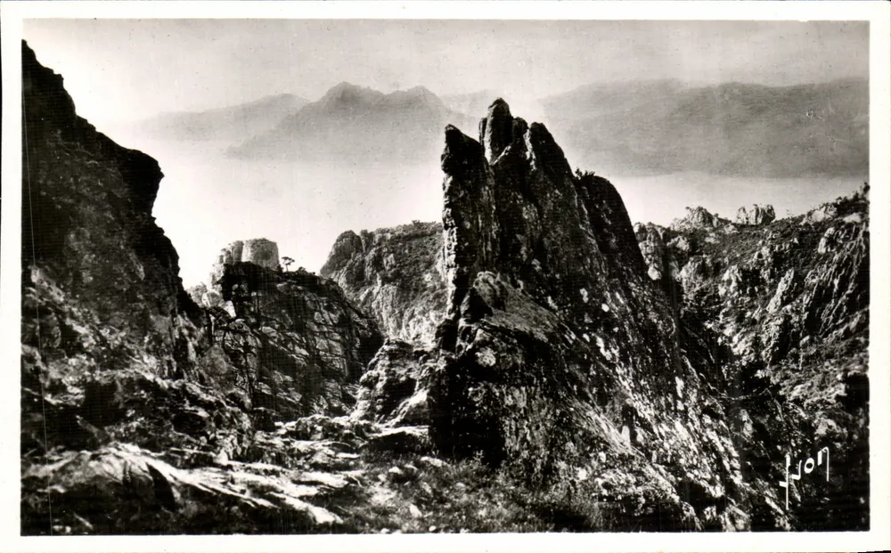 Die "Calanche" und der Golf von Porto — PIANA (Korsika) — Éditions d'Art Martel - Vorderseite
