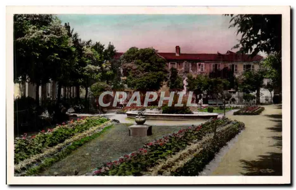 Jardim da Croix Blanche — Vierzon — editor REALPHO (C.A.P. Paris) n°60 - Frente