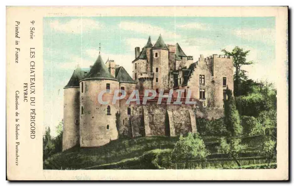 Feyrac — Castelo dos Périgord — Coleção da Solução Paumukere - Frente