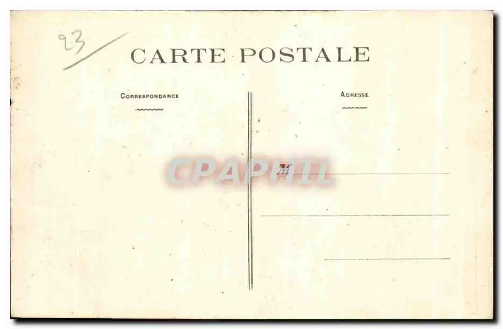 Boussac (Creuse) — Jaumathre-Steine « Les Pains de Sacre » — Nr. 2 - Rückseite