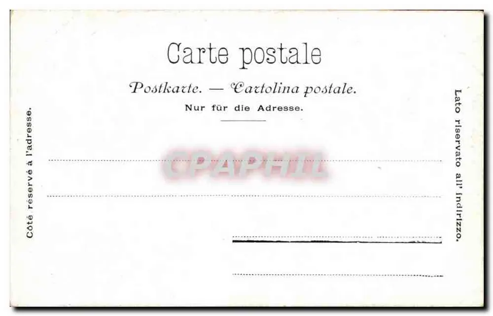 O Mau Passo — vista alpina com escaladores — Charnaux Frères & Cie, Genebra, n° 128 C - Verso