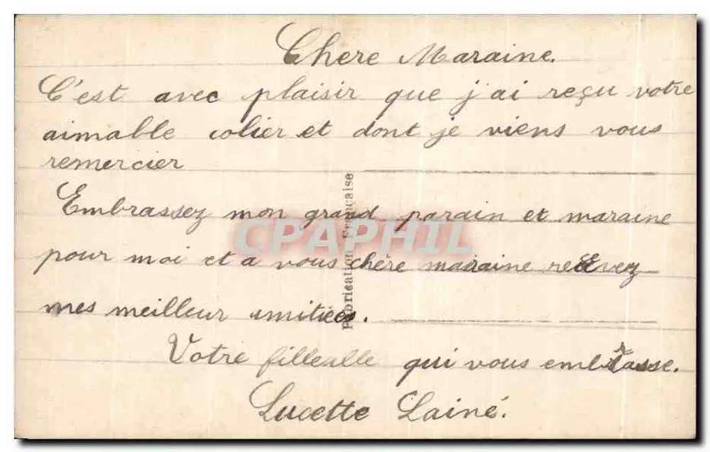 Blütenstrauß aus Rosen und Eberesche — Frohes Neues Jahr — DIX PARIS 2139 - Rückseite