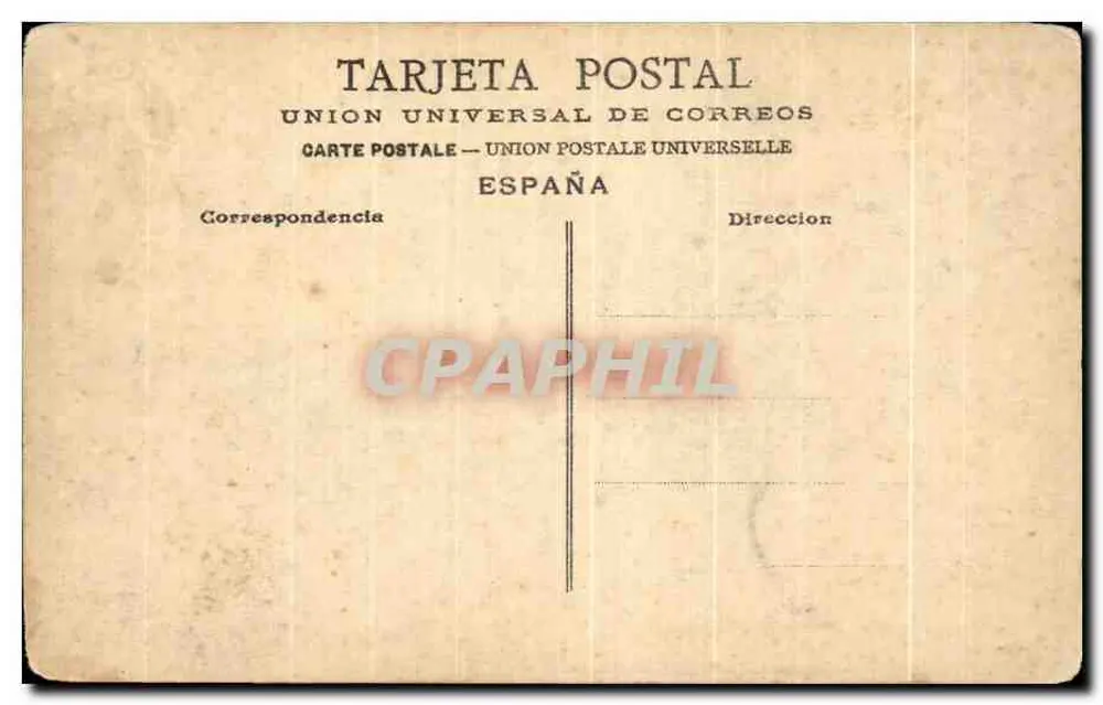 San Sebastián — Aufstieg zur Plaza de Toros — M.D. n° 134 - Rückseite