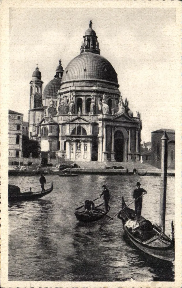 Venedig — Kirche der Salute — Verlag Cecomani, Nr. 28 - Vorderseite